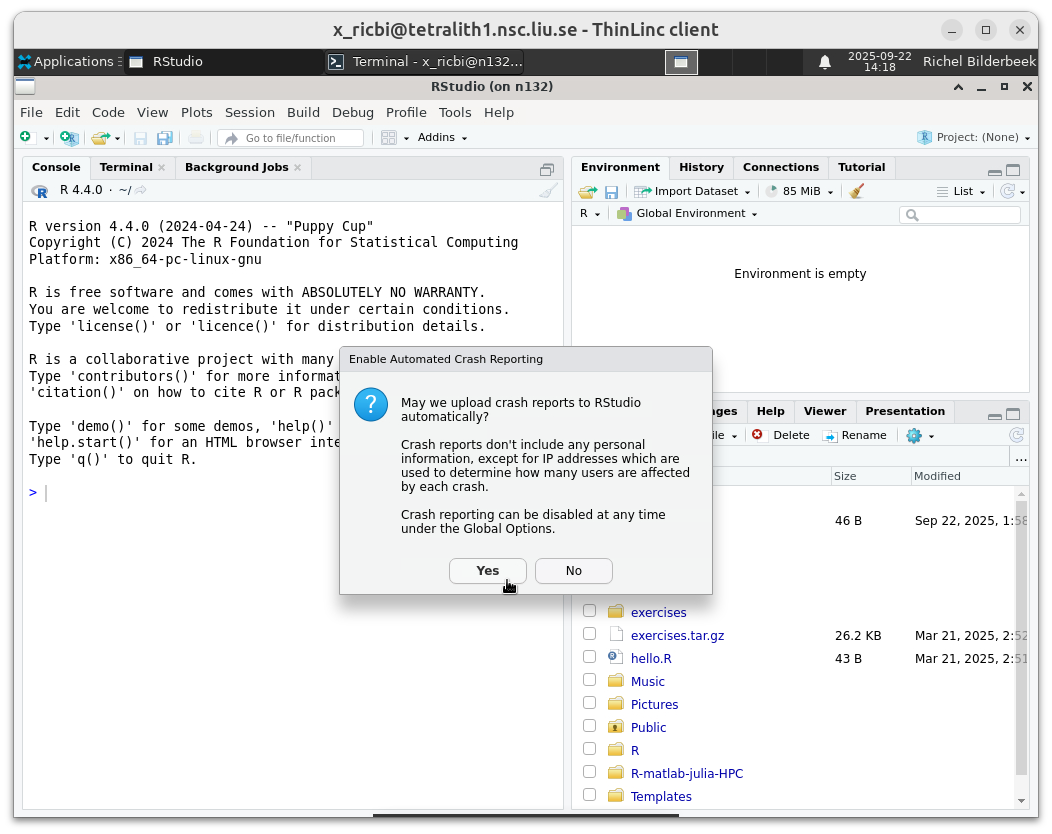 Click your favorite option